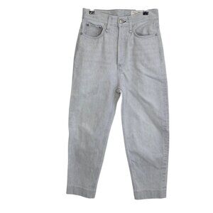 Rag & Bone 90's High Rise Jean, Anchor, Relaxed, Cotton, Button Fly, Size 24
